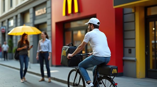 Optimiser votre commande McDonald's avec un service de livraison rapide